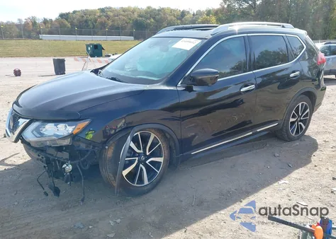 2018 Nissan Rogue Sl из США, поврежденный, VIN JN8AT2MVXJW347108